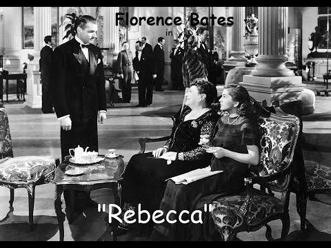 Florence Bates in Alfred Hitchcock's "Rebecca"