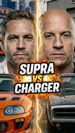 Supra vs Charger… Who Wins? 🔥 #beamngdrive #shorts