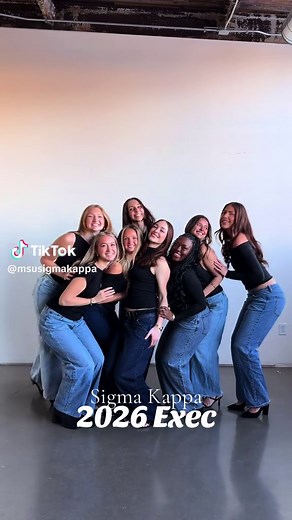 Sigma Kappa 2026 Executive Team Announcement