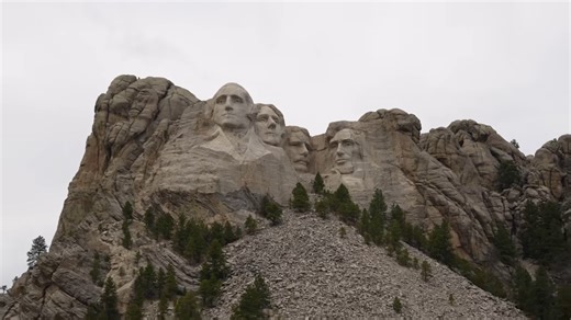 24 hours at Mt Rushmore in South Dakota
