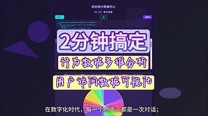 2 分钟 无需写代码 无需安装软件 实现你的网站/APP的流量分析，白嫖一个 支持按照地区，访问时间（精确到小时），访问链接等维度进行多维统计与可视化服务