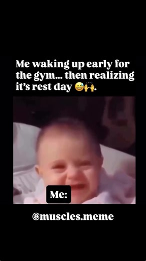 Rest Day #MusclesMemes 💪🏻🚨