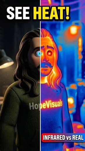 What If Humans Could See Infrared