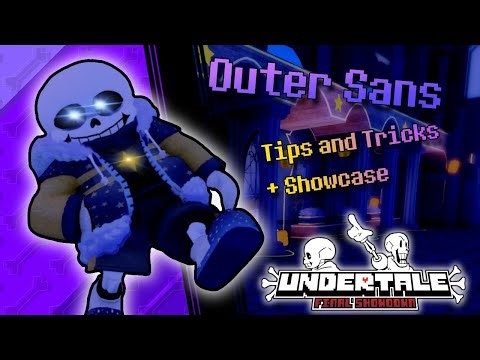 Outertale Sans | Tips and Tricks! (Undertale Final Showdown)