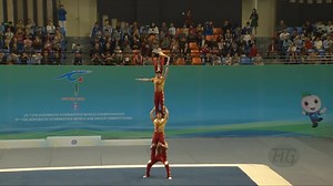 2.3K reactions · 249 shares | How can they make it look so easy?!  Throwing it back to a 磊 medal-winning performance from  at the 2016 #Acrobatic #Gymnastics Worlds #Acrobatics #ThrowbackThursday #balance #LoveGymnastics | International Gymnastics Federation - FIG | Facebook