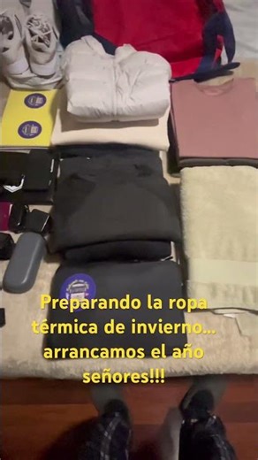 Ropa térmica interior para el invierno europeo!!