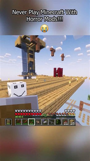 Dont Play Minecraft One block with Horror mods #minecraft