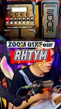 ZOOM G1X Four Garansi Multi effects with Expression pedal #anggathepotters