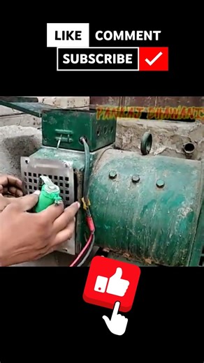 diesel generator voltage adjustment #youtubeshorts