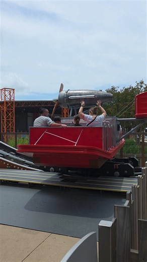 9.4K views · 44 reactions | AIRWALKER MANUAL ROTATION Airwalker gets manually rotated by maintenance after not stopping in the correct position for the stairs to raise. This is how it's reset when this happens. #carowinds #thrillride #fyp #viral #airwalker | Carowinds Fans Only | Facebook