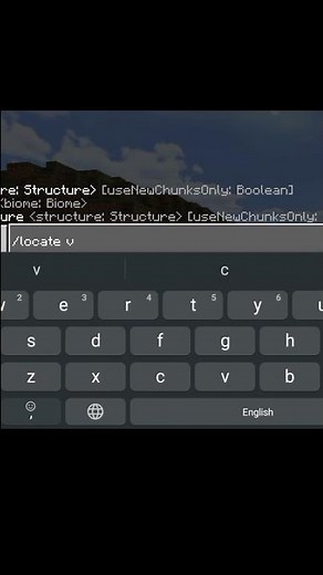 How To Use Locate Command Or How To Find Village #minecraft #locatevillage #shorts