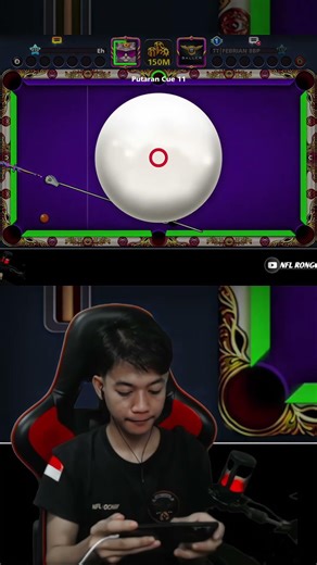 8 ball pool kiss shot #trickshot #nfl_ronggolawe8bp #8ballpool