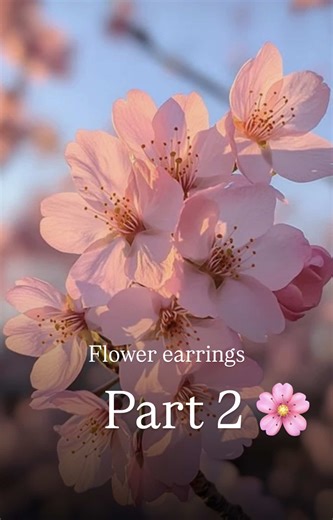 Creating Sapphire-Studded Flower Earrings - Part 2