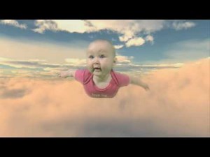 flying baby