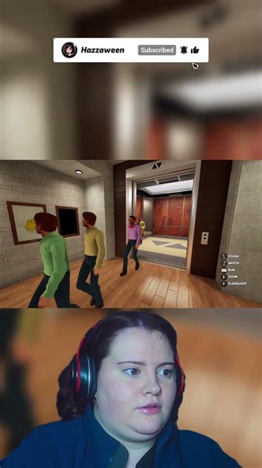 Dropping off the clones #elevator #shorts #steamhorror #comedyhorrorgame #elevatorgame