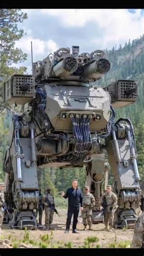 Elon Musk’s Unveils War Optimus–Armed 4 Legged Robot for the U.S.Military #elonmusk #usmilitary #ai