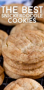 Snickerdoodle Cookies - Crazy for Crust