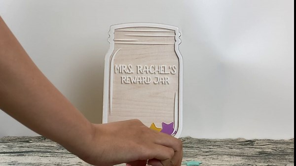 Reward Jar, Classroom Reward Jar Magnetic, Reward Jars for Kids, Class Reward Jar Magnetic, Magnetic Reward Jar, Star Jar Reward System