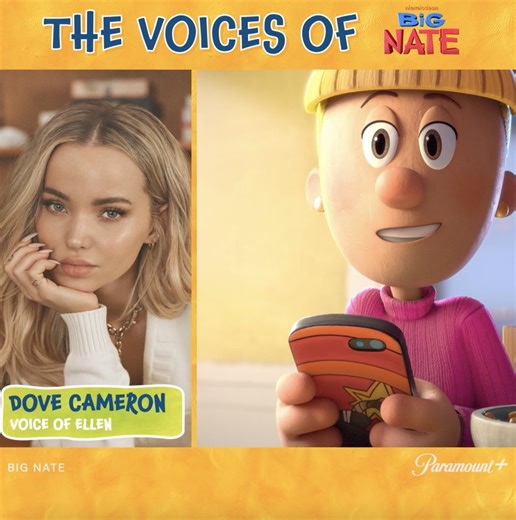 3.7K views · 56 reactions | BIG names in Big Nate! Dove Cameron, Ben Giroux, and more lend their voices to Big Nate, now streaming on Paramount+ | Paramount+ | Facebook