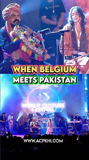 When Belgium Meets Pakistan: Lucy Tasker & Akbar Khamiso Khan’s soulful cross-cultural performance.