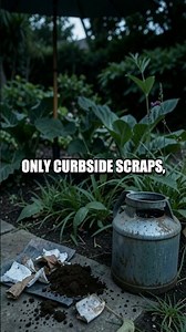 Umbrella Moss Oasis On a City Balcony