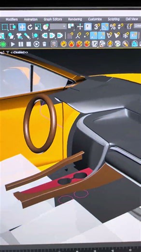 3D modelling 🚙 3Ds max Corona render #3d #automobile #car #lexus #youtube #youtubeshorts #tutorial