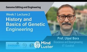 Mind Luster - Learn Lec 2 History and Basics of Genetic Engineering