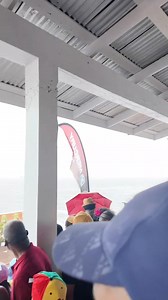 Inclement weather has caused a slowdown of the main event as the Bartica Regatta weekend continues. The crowd is still building, and those present continue the celebration waiting patiently for the rain to move on. (VIDEO: Simeon Raywaram/NCN in Bartica) | NCN Guyana