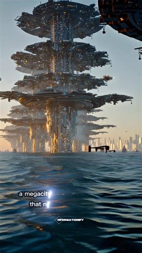 1.8K views | Engineers are designing a future city that will float on the ocean — a megacity built on giant platforms that never touch the ground. These floating structures will run on solar power, stabilized by AI, and strong enough to survive storms and rising sea levels. A city… literally moving with the waves. This isn’t imagination — this is the next chapter of human engineering.” AI at Meta #science #TechRevolution #futuretech #floatingcity | Informationify | Facebook