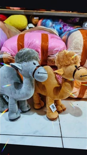 Boneka unta bahan bulu isi dakron