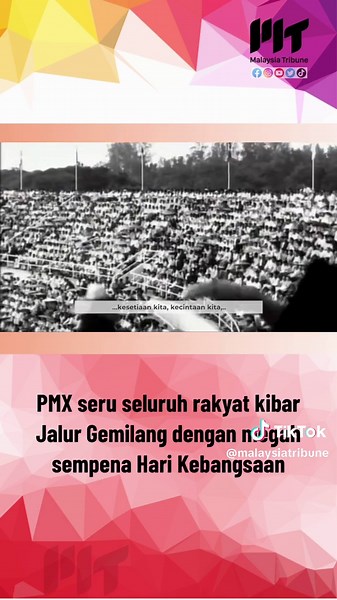 Kibar Jalur Gemilang Merdeka Hari Kebangsaan