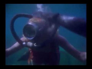 Beautiful Female Scuba Diver attacked by Diver