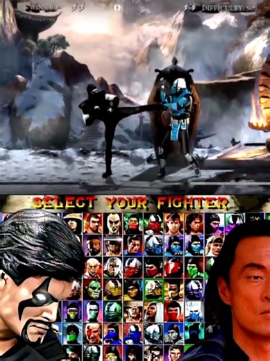 Mortal kombat gameplay & Noob Saibot vs Cyber subzero fight #mortalkombat1 #fightgame #mortal #kombat #mk