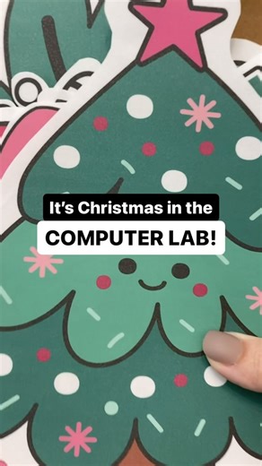 1.3K views · 11 comments | Need a festive done-for-you bulletin board or door decor for your computer lab? That doubles as a reference for all those mouse cursor icons students will see or use? Head to www.shoperintegration.com or comment “click” for the direct link to this seasonal bulletin board kit! #technologydecor #bulletinboard #classroomdecor #bulletinboardideas #computerlab #technologyteacher | Technology Erintegration | Facebook