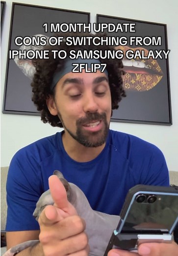 Switching from iPhone to Samsung Galaxy Z Flip 7 Cons