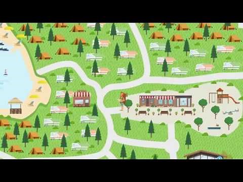 Camping Resort Lanterna Map 2017