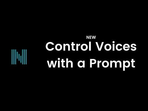 New: Create AI Voices Exactly How You Want