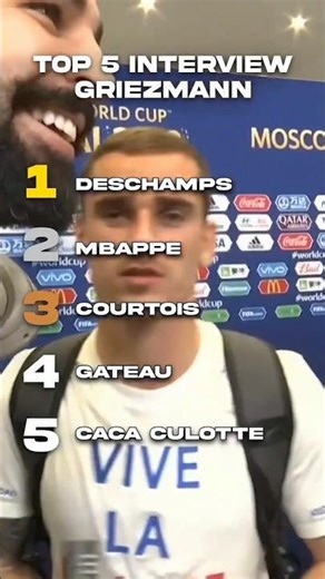 Funniest Antoine Griezmann Interview Moments😃 #shorts