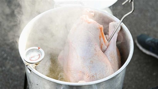 How do you safely deep fry a turkey? Here are some tips