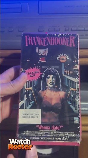 FRANKENHOOKER (1990) VHS | Frank Henenlotter's Deranged Frankenstein Comedy