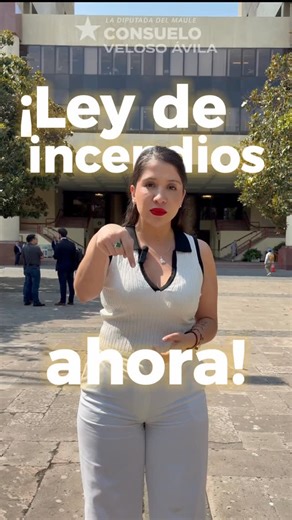 Consuelo Veloso Ávila on Instagram: "¿En qué consiste la LEY DE INCENDIOS y por qué la derecha se rehusa a ponerlo en tabla? Aquí te lo explico.🔥🚒 Las tragedias que golpean hoy al Ñuble y Biobío nos obligan a ACTUAR y responder con celeridad. Sin embargo, tod@s deben saber que, en 2023, el Gobierno del Presidente Boric ingresó un proyecto que fortalece la prevención y reacción ante incendios, el cual aprobamos en la Cámara de Diputados en 2024, pero que ya lleva un AÑO estancado en la Comisión