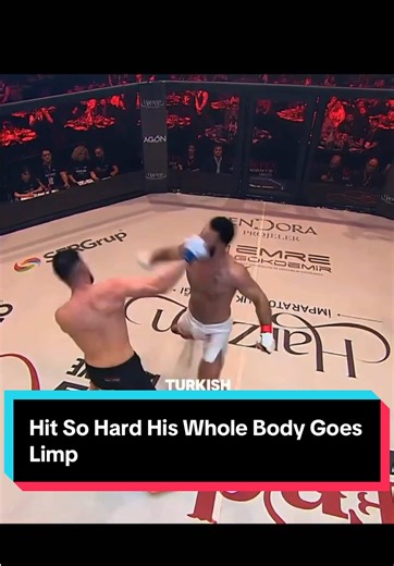 Hit So Hard His Whole Body Goes Limp #ko #knockout #knockouts #mmafighter #mmahighlight
