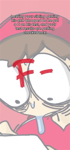 Getting your test results checked💀☠️😰 #funnyshorts #test #animation #school #comedy #cooked #fahh