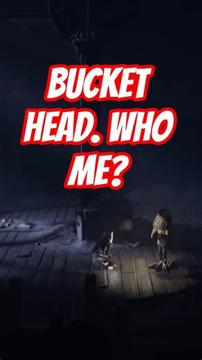 Who me? Bucket head?