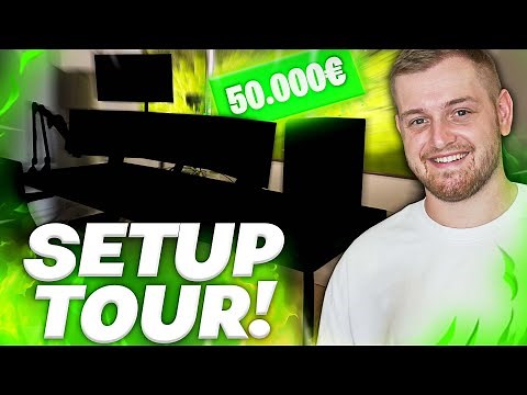 💸🔥NEUES TRAUM SETUP! - 50.000€ Gaming Room! - Setup Tour