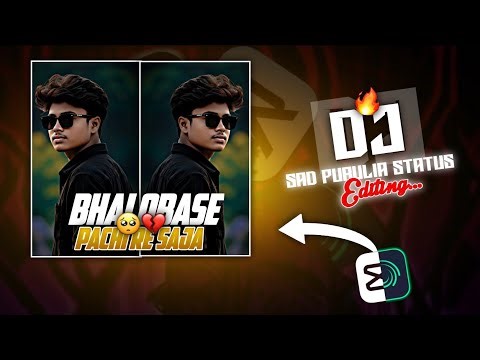 🥹Bhalobase Pachi Re Saja || Dj Purulia Trending Status Editing || Dj Alight Motion Status Editing💔
