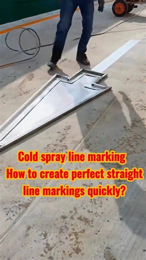 Achieve Perfect Line Marking with Cold Spray Techniques