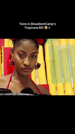 Tems Featured in Show Dem Camp's Tropicana Video