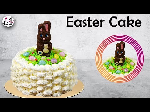 How to Make an Adorable Easter Bunny Cake | Easy & Cute Easter Cake Decoration Tutorial |Easter Cake