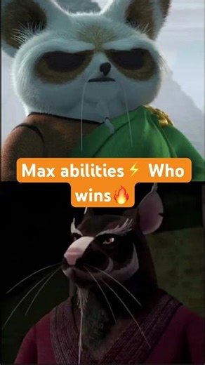 Master Shifu vs Master Splinter🔥 who you got winning this😳 #mastershifu #mastersplinter #whowins